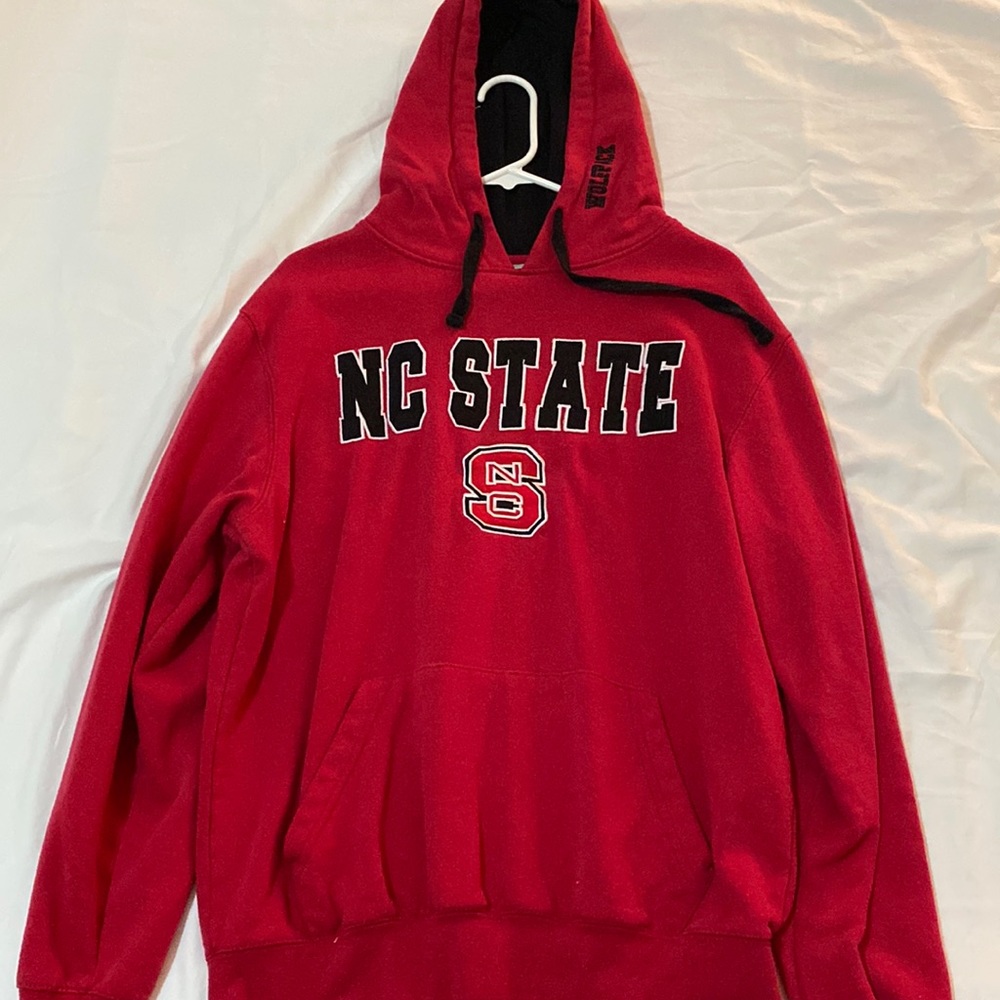 NC State hoodie, size M